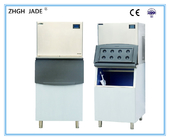 Automatic Water Cooled Ice Machine With Nickel Plated Copper Evaporator