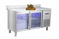Hotel Kitchen Use Blue Light Inside Refrigerator 1200 * 700 * 800MM