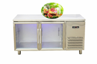 SS304 Shell LED Blue Light Refrigerator With Digital Temperature Controller