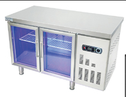Steel 1200mm Kitchen Commercial Restaurant Refrigerator Self Closing