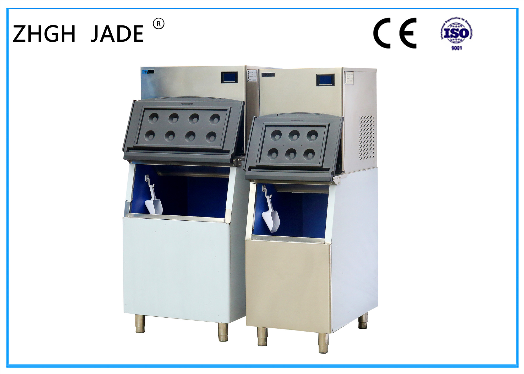 Automatic Air Cooled Ice Machine Energy Efficient 760 * 820 * 1730MM