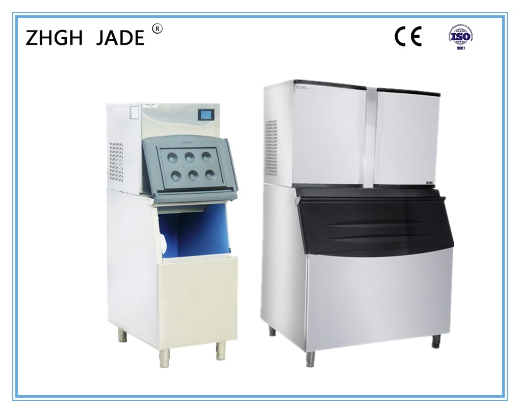 Automatic Ice Cube Maker Machine Water Cooling Mode 10A 1940Ibs / Day