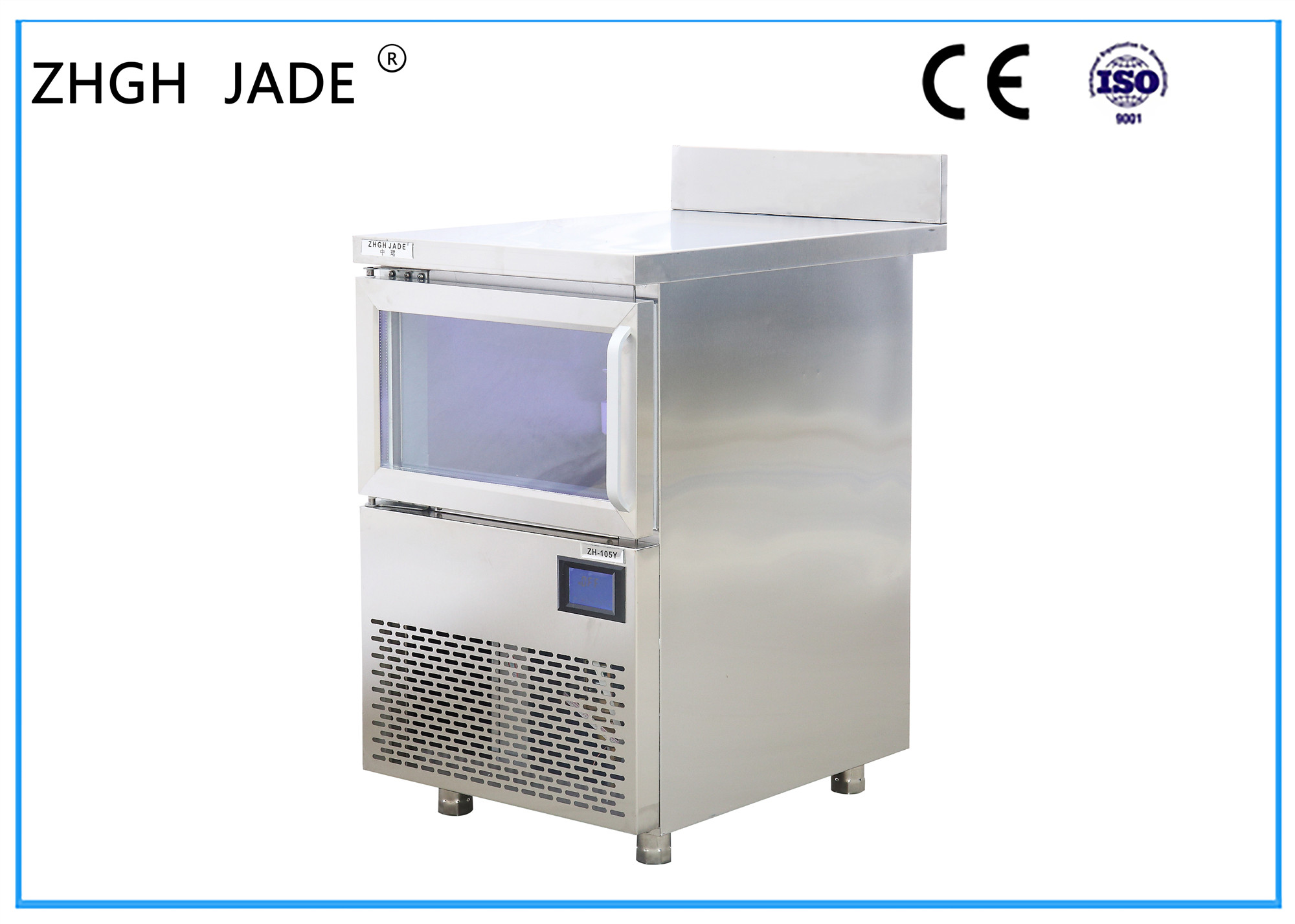 Square Ice Making Machine for Commercial Use with LED Blue Light
