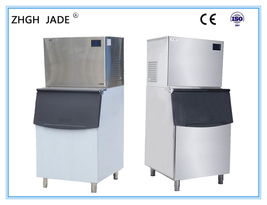 0 . 12Kw Reducer Flake Ice Maker , Durable Industrial Ice Making Machine