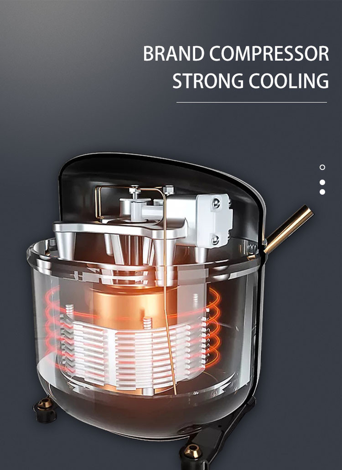 100kg/24h Air Cooled Cube Ice Making Machine With Digital Control Bar Counter Ice Maker 6