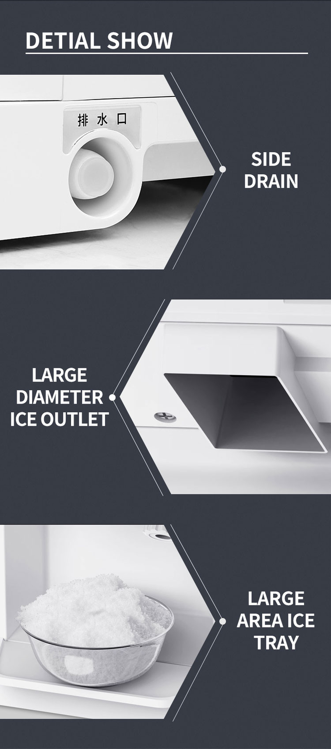 6l Adjustable Snow Cone Ice Shaver Machine Desktop Commercial Shaved Ice Machine 1