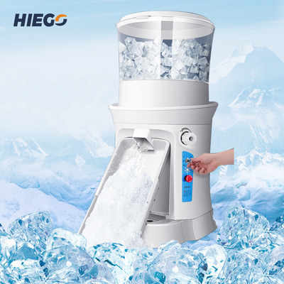Adjustable Desktop Commercial Ice Shaver Snow Cone Machine 320rpm Ice Crusher Electric Machine