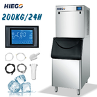200kg Crescent Ice Machine Drinking Bar Coffee Ice Maker Air Cooling