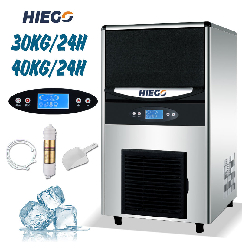 30KG/24H Full-Automatic Cube Ice Maker Machine Factory Price Ice Cube Maker