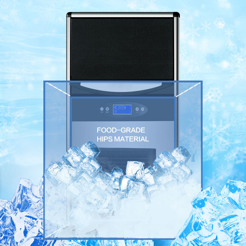 Ice Making Industrial Ice Maker 40KG Ice Cube Machine In Stock