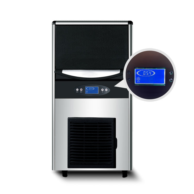 SS Countertop Automatic Ice Machine With Ice Scoop 40Kg / Day