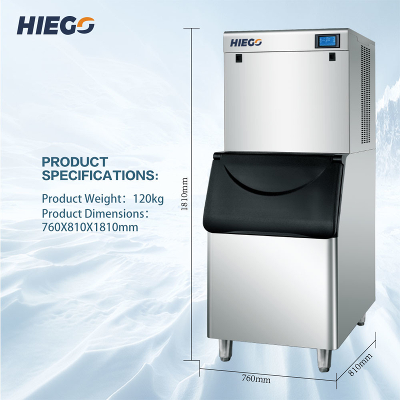 400kg R404a Automatic Ice Machine Big Output 150kg High Capacity