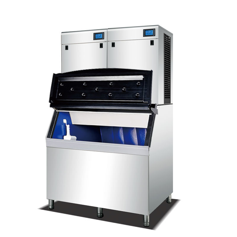 Automatic 800kg Bar Ice Machine Commercial Ice Cube Maker Machine