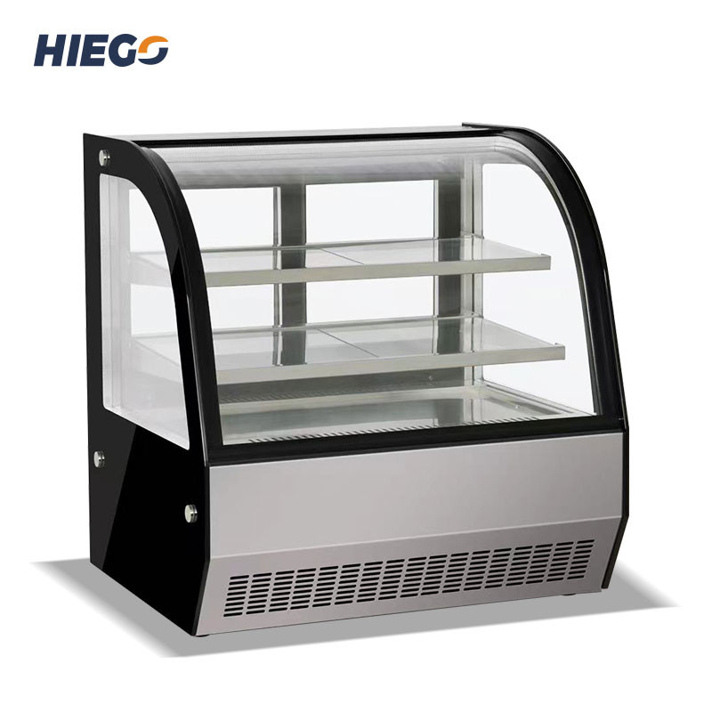 310l 390l Counter Top Cake Display Chiller Stand Refrigerator Table Top Cake Showcase 530l