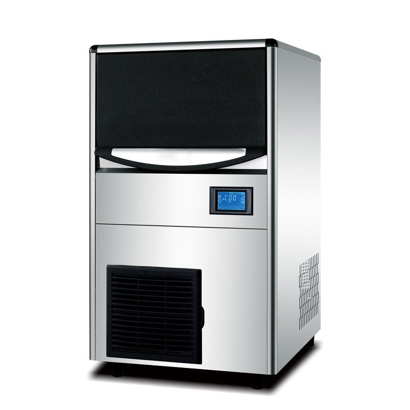 80KG Automatic Ice Machine 25kg Commercial Pellet Ice Maker For Coffee Shop
