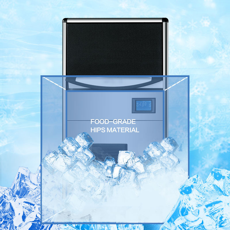 80kg/24h Commercial Ice Maker Machine Ice Cube Making Machine