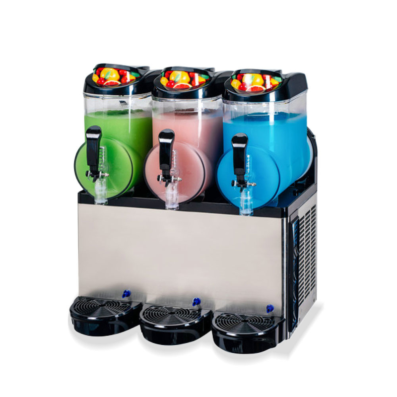 Commercial Slush Machine Treble 12l 24l Frozen Margarita Machine Slushie Puppy