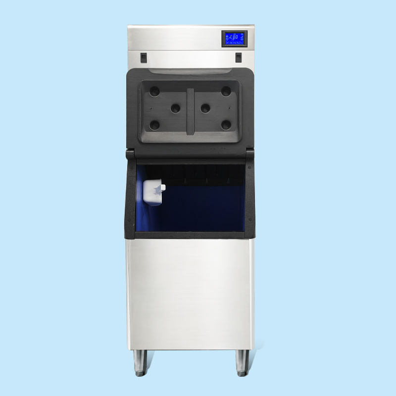 R404a Automatic Ice Machine Large Capacity 850Ibs Commercial Ice Cube Maker