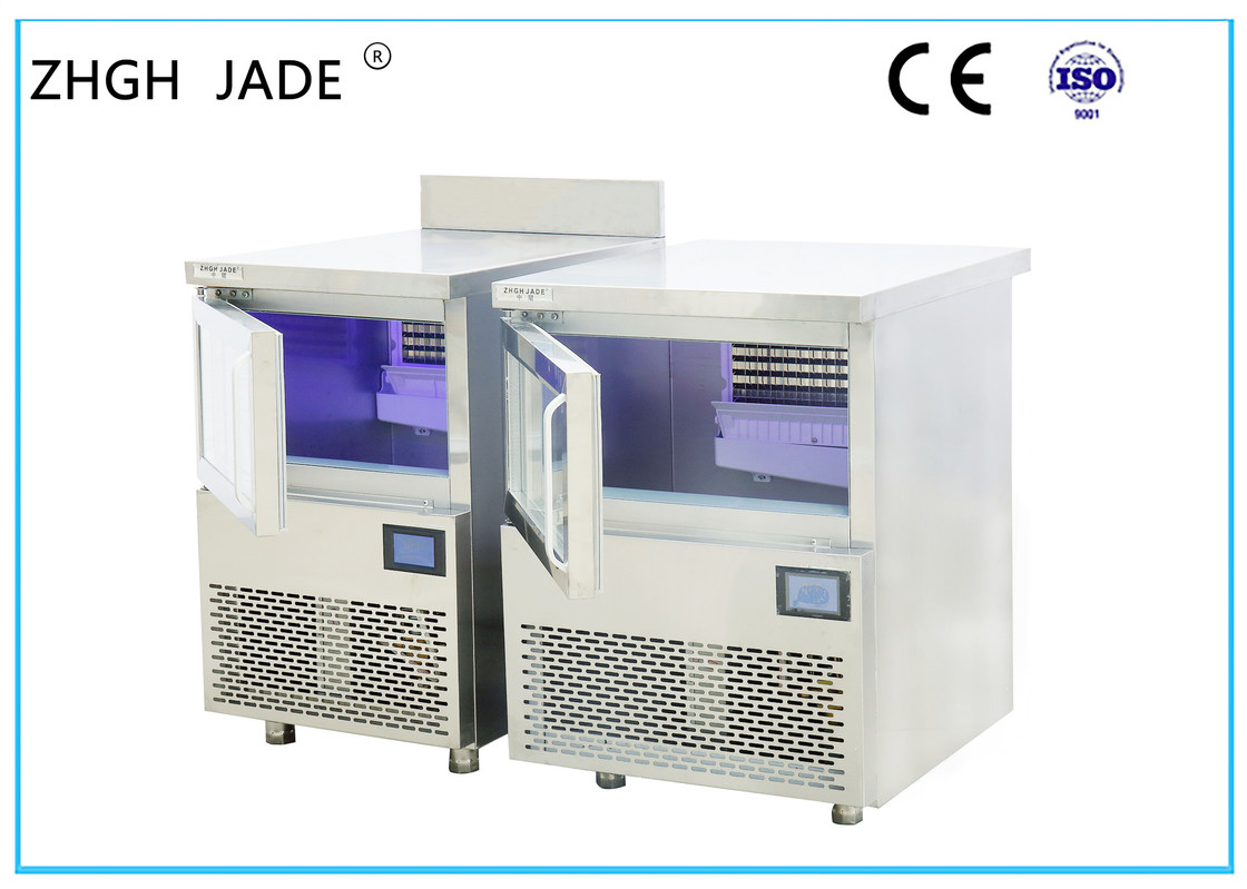 220V Durable Commercial Bar Ice Maker High Cooling Speed R404A Refrigerant