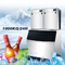 1000kg Commercial Nugget Ice Machine Air Cooling 22mm Automatic Clear Ice Maker