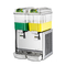 36l 3 Tank Juice Dispenser Stainless Steel Fruit Juice Cooler Machine Portable
