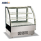 Floor Type Curved Glass Cake Display R600a Counter Pastry Display Chiller