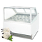 Commercial Ice Cream Display Unit 50-60hz Gelato Dipping Cabinet