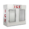 Commercial Ice Merchandiser Stainless Steel Full Automatic Air Cooling Dipping Freezer