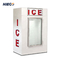 1841L Outdoor Ice Merchandiser Freezer Air Cooling Stainless Steel Dipping Cabinets