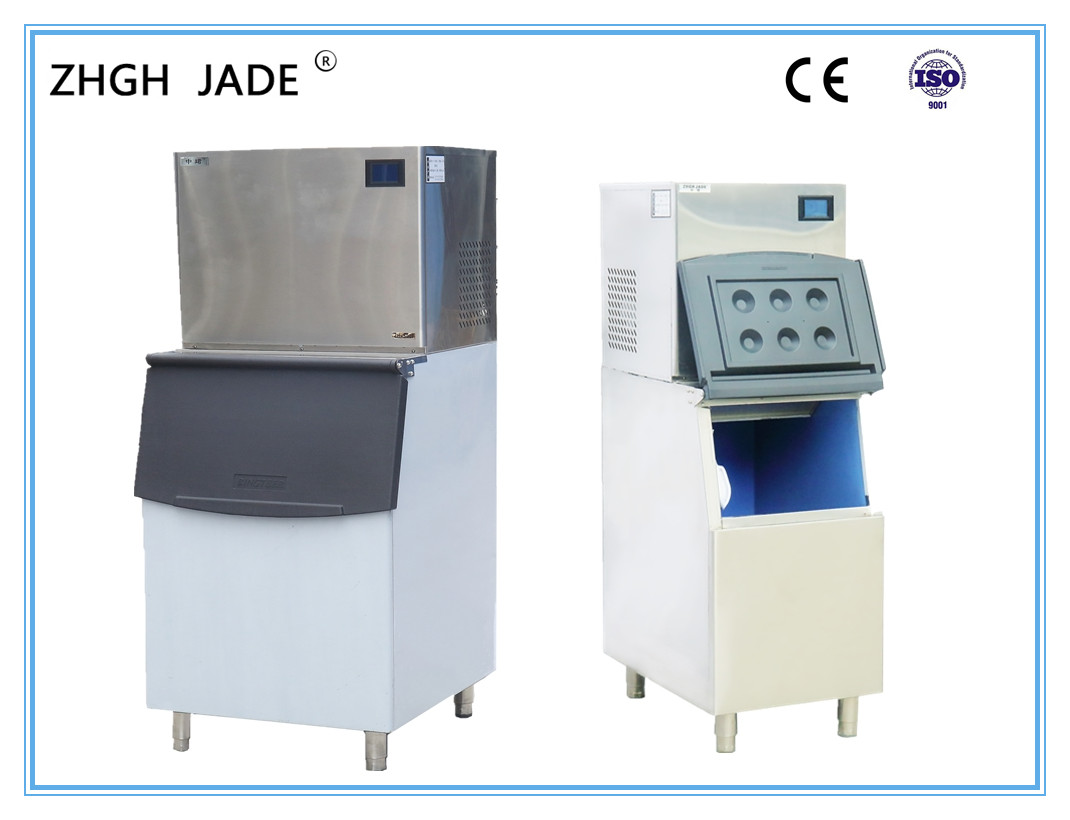 Seafood Preservation Flake Ice Making Machine 29 * 32 * 75In 1 Year