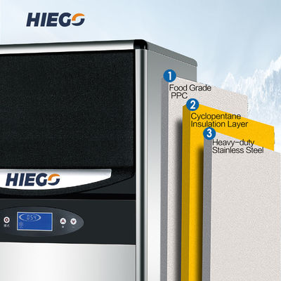 40kg/24Hrs Ice Cube Maker Machine Self-Inspection Small Ice Machine For ...