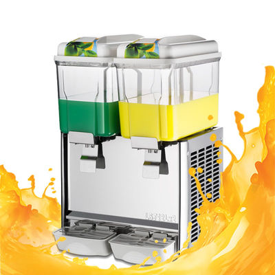 Mini Commercial Juice Dispenser Machine 12l Extractor Double Tank Mixed Drink Cold Beverage