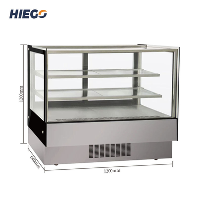 R600a Cake Display Showcase Countertop Desktop Refrigerated Cake Display