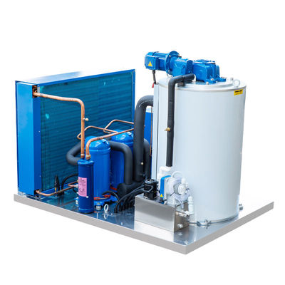 Automatic Flake Ice Machine Commercial 1 Ton/24h Snow Flake Ice Maker For Seafood Fresh Keeping