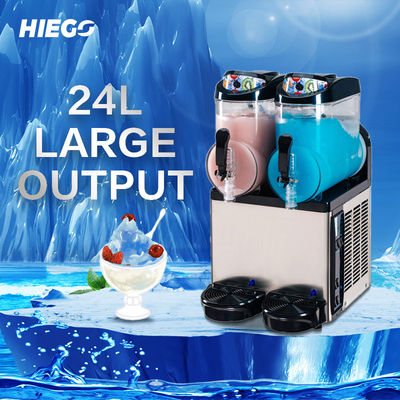 500w Slushy Machines 24L Ice Cold Slush Drinks Dispenser Machine