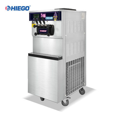 3 Flavor Roll Maker In Stainless Steel 25L Desktop Commercial Ice Cream ...