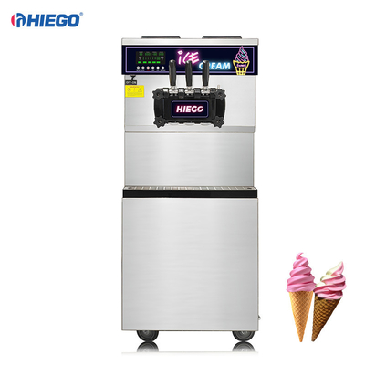 Embraco Stainless Commercial Ice Cream Dispenser With 2+1 Mix Nozzle