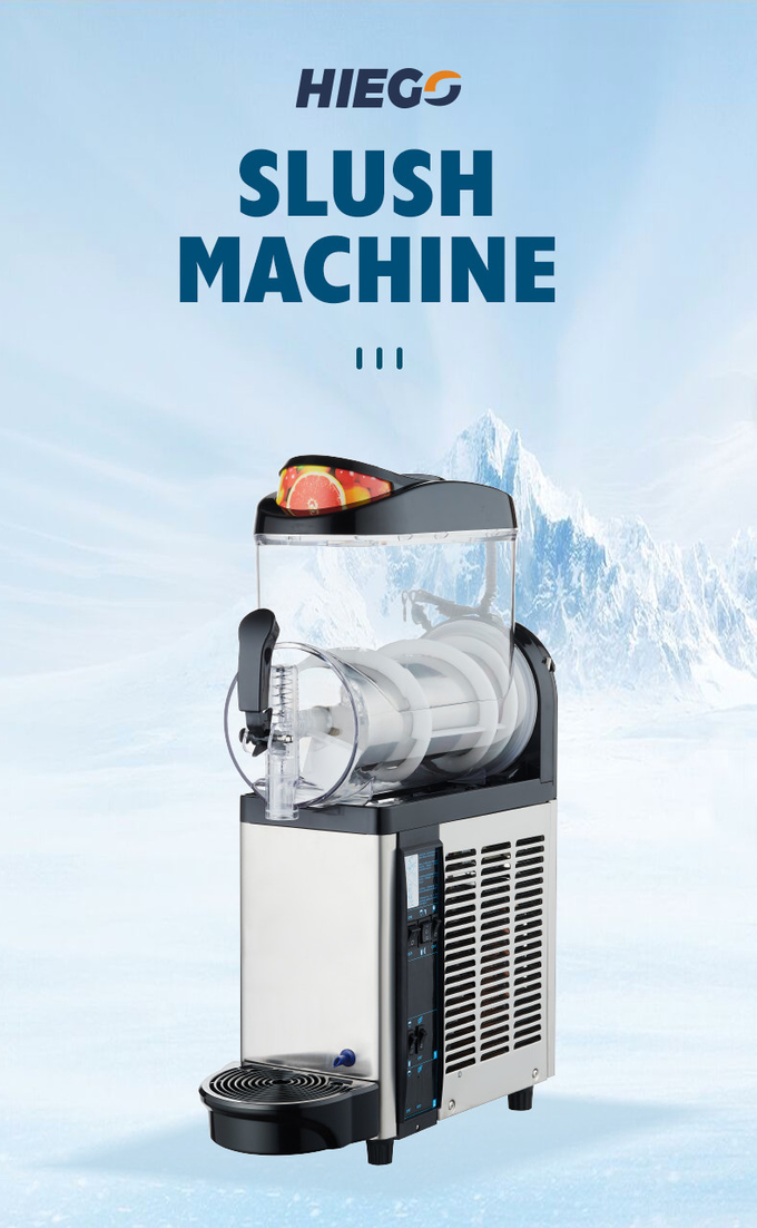 1 Tank Commercial Slush Machine 220V 110v Frozen Granita Machine 0
