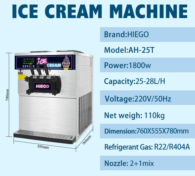 Mobile Gelato Maker Commercial 36l Hotel Commercial Ice Cream Machine 5